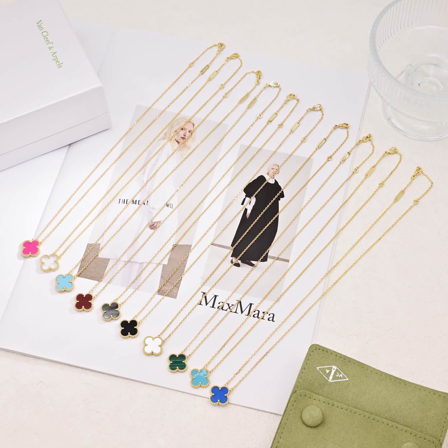 Van Cleef & Arpels Magic Alhambra Clover Necklaces